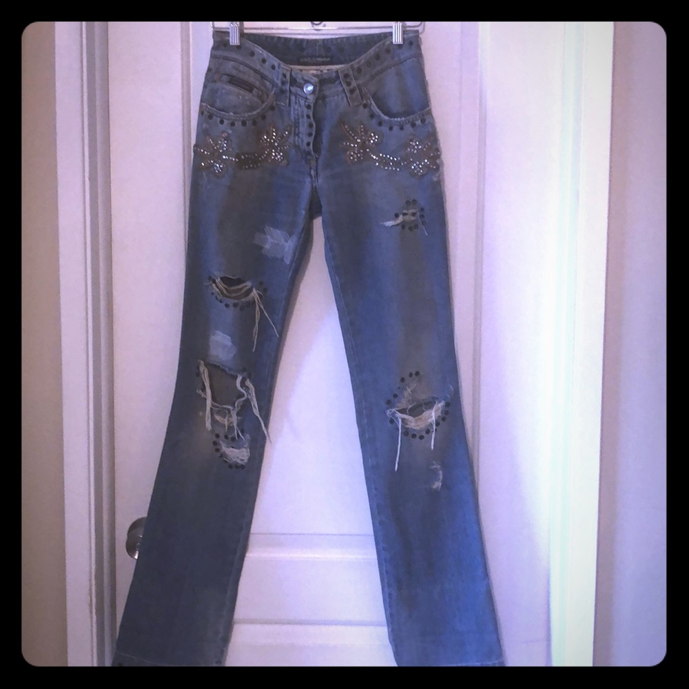 Unique jeans. DOLCE &Gabbana